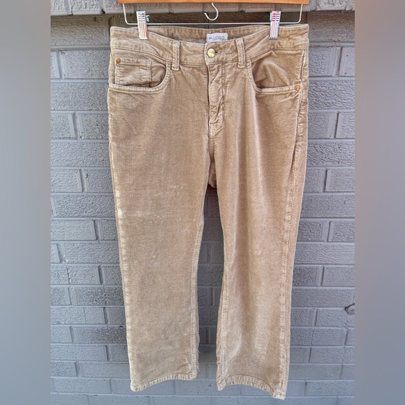 Anthropologie Pilcro The Yaya Tan Corduroy Pants- size 31 - Picture 1 of 7